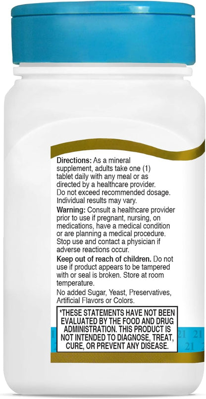 Potassium Gluconate 595 mg – 21st Century | 110 Tabletes