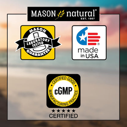 Glucosamina Complex + MSM – Mason Natural | Saúde das Articulações (90 Cápsulas)