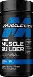 MuscleTech Muscle Builder, suplementos de construção muscular para homens e mulheres, reforço de óxido nítrico, suplemento de treino para ganho muscular, 400 mg de pico de ATP para maior força, 30 comprimidos