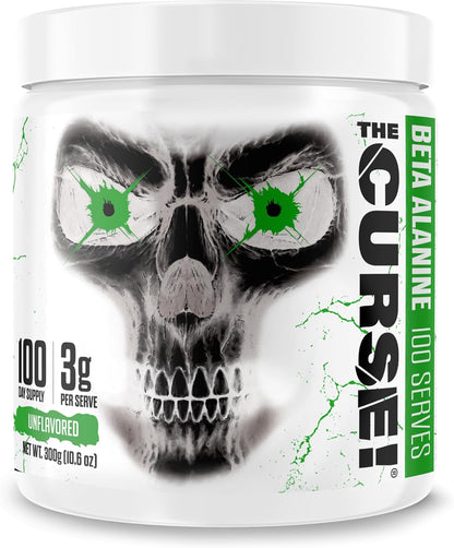 The Curse Beta Alanine – 3g por Dose | 300g | 100 Doses | Pó Puro