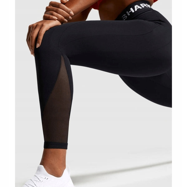 GYMSHARK Legginsy Legacy Fitness Leggings Black SIZE M.