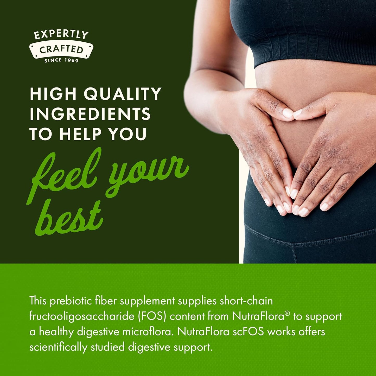 Swanson Prebiotic – Suporte para Flora Intestinal e Saúde Digestiva | 60 Cápsulas