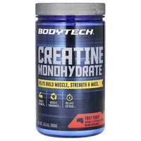 BodyTech, Creatina Mono-Hidratada, Ponche de Frutas, 5 g, 468 g