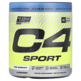 C4 / Cellucor, C4 Sport, Pré-treino, Icy Blue Razz, 244 g (8,6 oz)