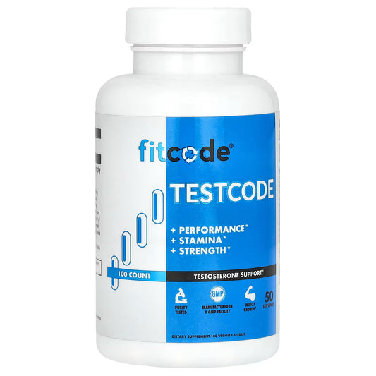 fitcode, Testcode, 100 Cápsulas Vegetais