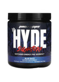 Hyde, Pré-treino de Energia Sustentada
Exclusivo, Blue Razz, 216 g (7,6 oz)