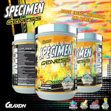 Specimen Full Spectrum High Stimulant Pre-Workout Powder | Supercharged Energy & Muscle Pumps + Focus & Hydration | Great Far-Out Flavors (Martian Mango V3)
