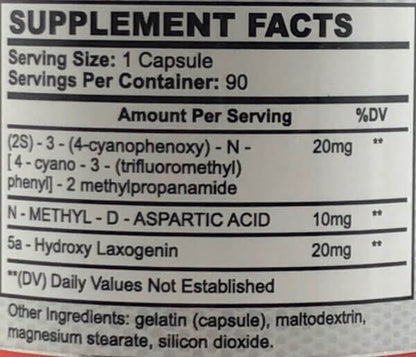 OSTARINE MK-2866 20mg BIO-GEN INNOVATIONS  90 CÁPSULAS
