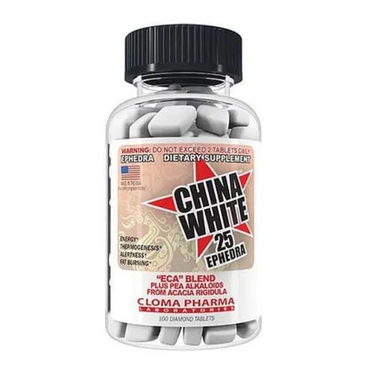 Cloma Pharma, China White, 100 tabletes