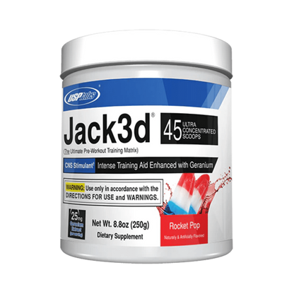 USP Labs, Jack3d, 250g, Sabor Rocket Pop