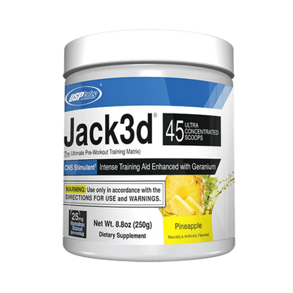 USP Labs, Jack3d, 250g, Sabor Pinapple