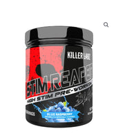 Killer Labz Stim Reaper Black (30 porções) 180g – Pré-Treino de Estímulo Extremo: Blue Raspberry