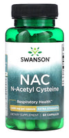 Swanson NAC N-Acetyl L-Cysteine 1.000mg 60 Capsules