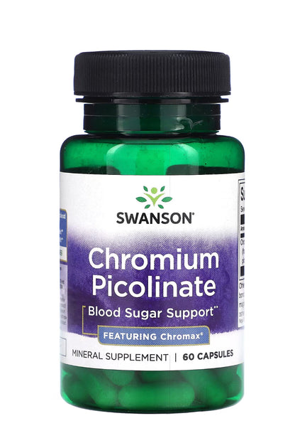 Swanson, Chromium Picolinate, 60 cápsulas