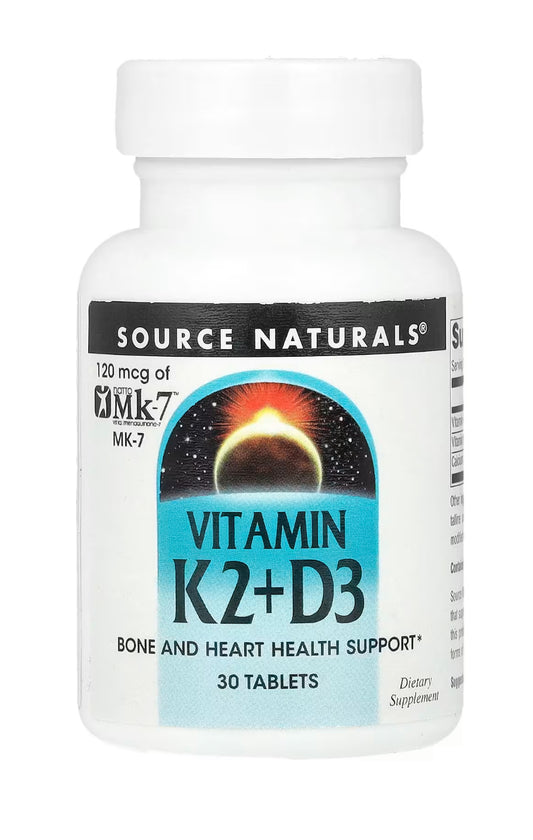 Source Naturals, Vitamina K2-D3, 30 comprimidos