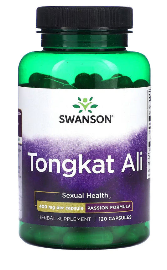 Swanson, Tongkat Ali, 400mg, 120capsulas