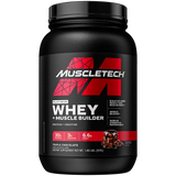 MuscleTech, Platinum Whey + Muscle Builder, Triple Chocolate 817G