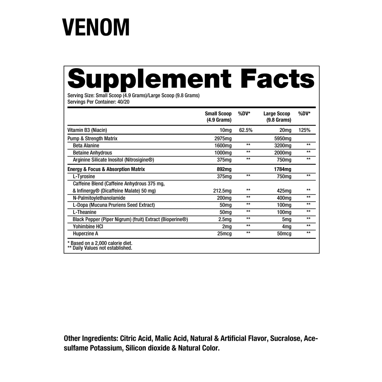 Dragon Pharma, Venom, 196g, Tropical Fruit Punch