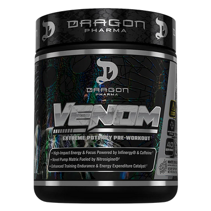 Dragon Pharma, Venom, 196g, Sabor White Dragon
