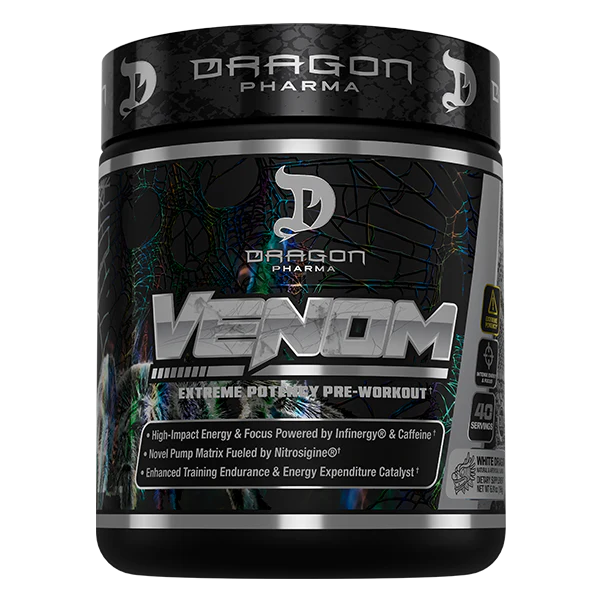 Dragon Pharma, Venom, 196g, Sabor White Dragon