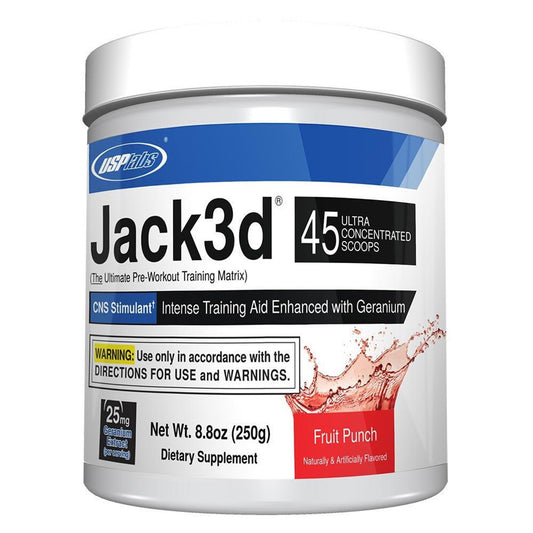 USP Labs, Jack3d, 250g, Fruit Punch