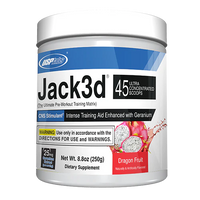 USP Labs, Jack3d, 250g, Dragon Fruit