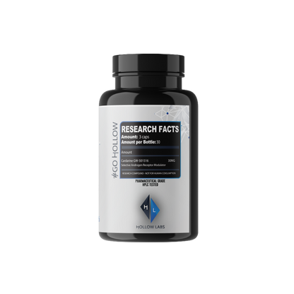 Shred Research Hollow Labs – MK-677 10mg + LGD-4033 5mg + RAD-140 10mg | Stack Avançado | 90 Cápsulas