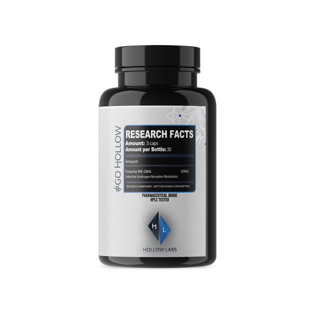 Ostarine MK-2866 30mg – Hollow Labs | Research Product | 90 Cápsulas