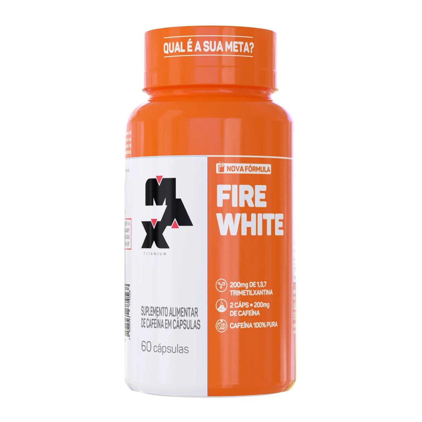 Max Titanium, Fire White, 60 capsulas