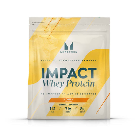 Myprotein, Impact Whey Protein, 1kg, Sabor Mel