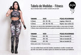 13 Fitness Leggings Rock Code Blade Tamanho Único