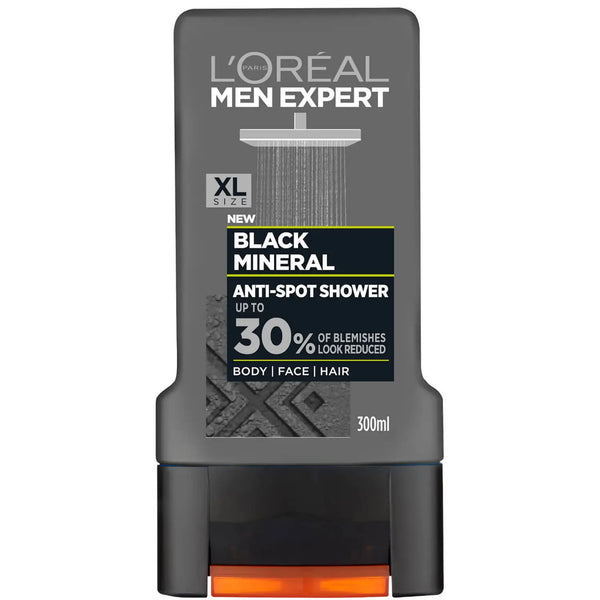 L'Oreal Men Expert Shower Gel Black Mineral 300 ml
