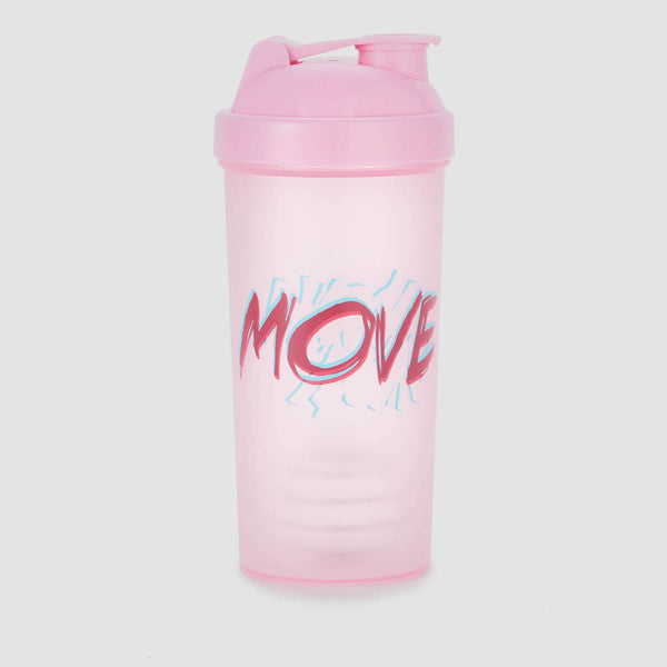 Pink Move Plastic Shaker - Pink - 600ml