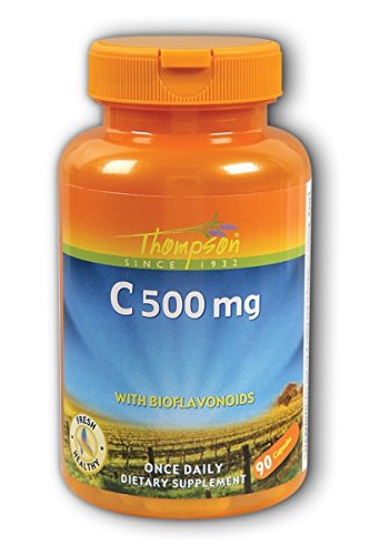 Thompson Vitamina C, Cápsula (Btl-Plastic) 500mg 90ct