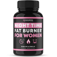 Pílulas de perda de peso para queimadores de gordura noturnos para mulheres | Supressor de apetite definitivo para desejos noturnos e queima de gordura