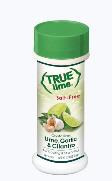 True Citrus, True Lime, Crystallized Lime, Garlic & Cilantro, Salt-Free, (55 g)