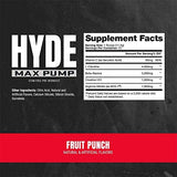 Pro Supps Hyde Max Pump (Fruit Punch, 25 Servings)