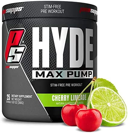 Pro Supps Hyde Max Pump (Cherry Limeade, 25 Servings)
