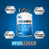 EVL Advanced Daily Multivitamin for Men - Multivitamínico masculino com complexo de fitonutrientes minerais essenciais e vitaminas VitaMode Active Mens para energia com licopeno para ossos musculares e suporte imunológico