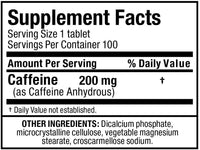 Pílulas de cafeína ALLMAX Nutrition, energia sustentada e foco mental pré-treino, absorção rápida , 200 mg, 100 comprimidos