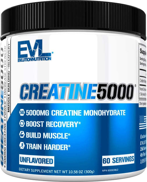 EVLution Nutrition CREATINE5000 Unflavored (300 g)