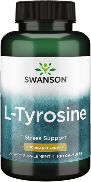Swanson Premium L-Tyrosine 500 mg 100 Caps