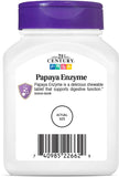 21st Century Papaya Enzyme Chewable 100 Tablets