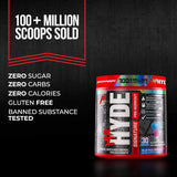 ProSupps Mr. Hyde Signature Pre Workout Blue Razz Popsicle (216 g) 30 Servings