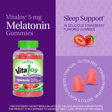 21st Century, gomas de melatonina VitaJoy, 2,5 mg, 120 gomas