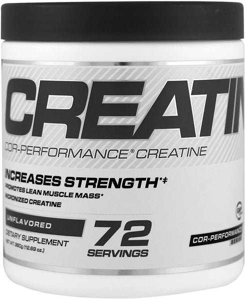 Monohidrato de creatina Cellucor Cor-Performance para força e crescimento muscular, 72 porções