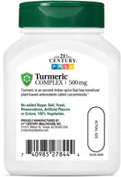 21st Century Turmeric Complex 500 mg 60 Capsules