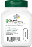 21st Century Turmeric Complex 500 mg 60 Capsules