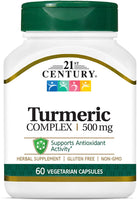 21st Century Turmeric Complex 500 mg 60 Capsules