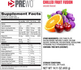 Dymatize Nutrition Perfectly Engineered Pre WO Pre-Workout Formula Chilled Fruit Fusion (400 g)